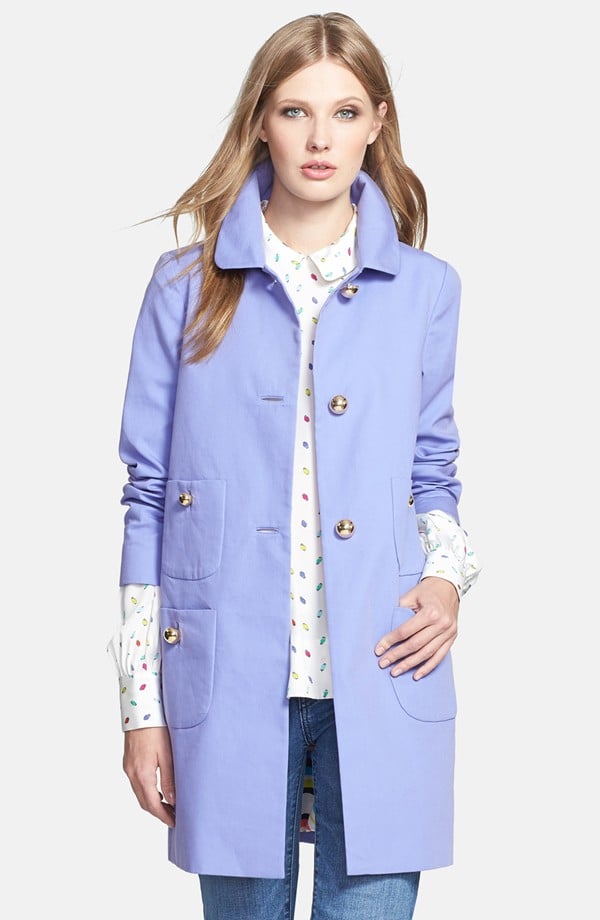 Kate Spade New York lilac "Annette" coat ($598)