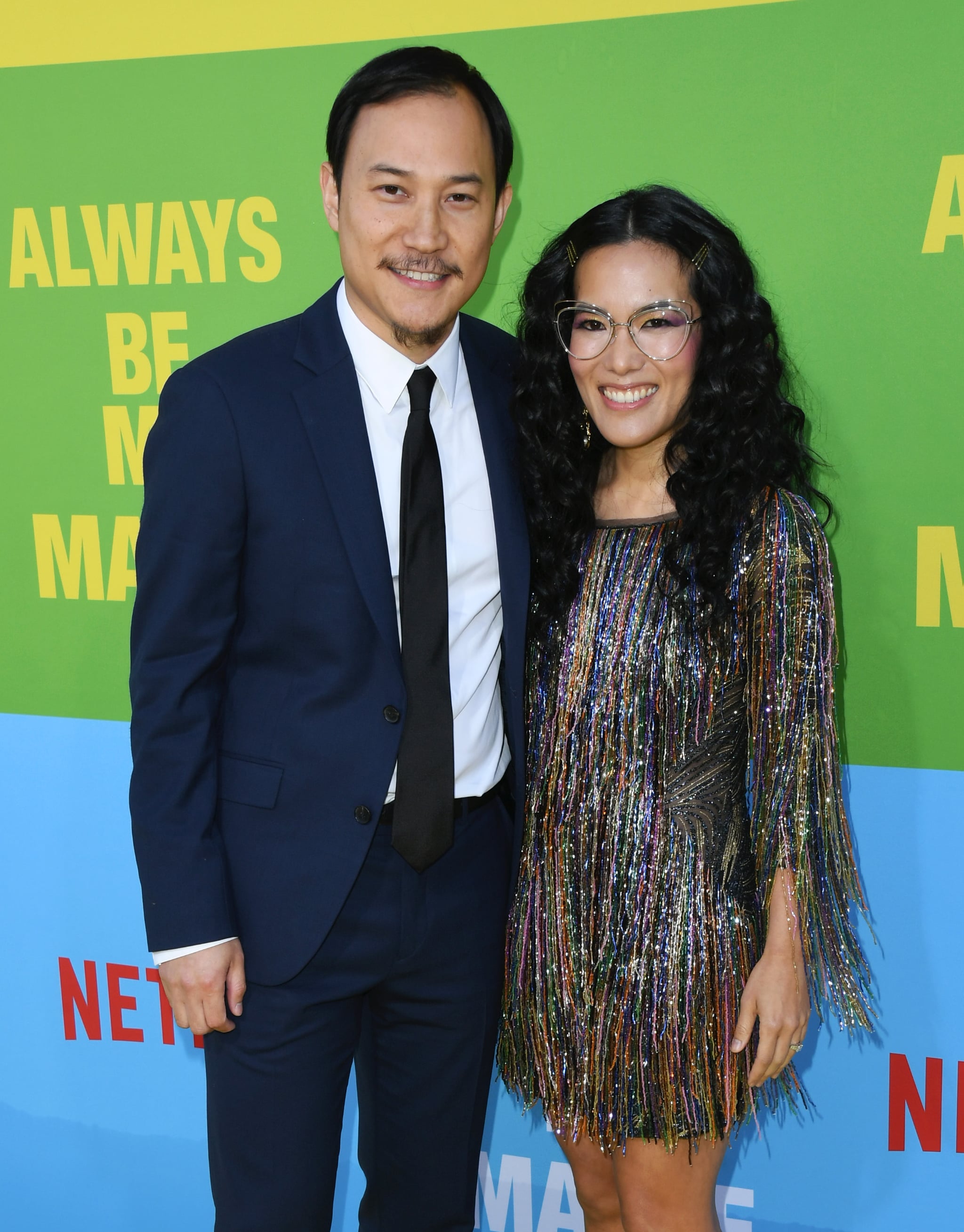 WESTWOOD, CALIFORNIA - MAY 22: Ali Wong and Justin Hakuta attend the Premiere Of Netflix's 
