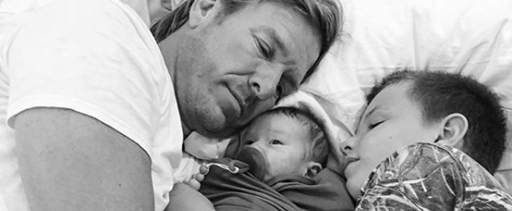 Photos of the Gaineses Cuddling With Crew