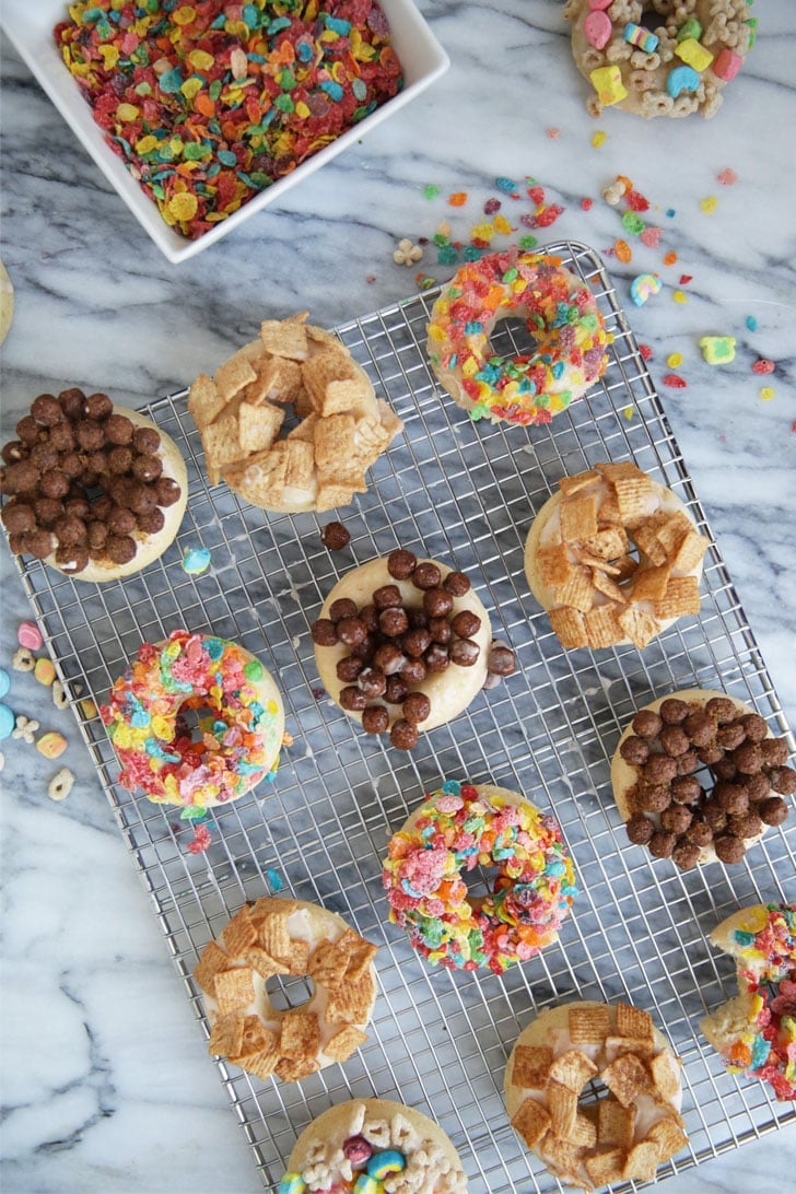 Cereal Milk Doughnuts