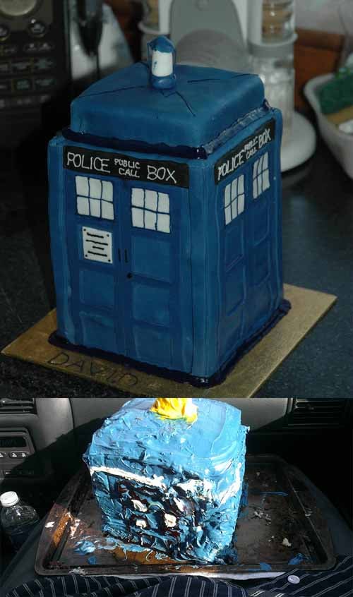 TARDIS Cake