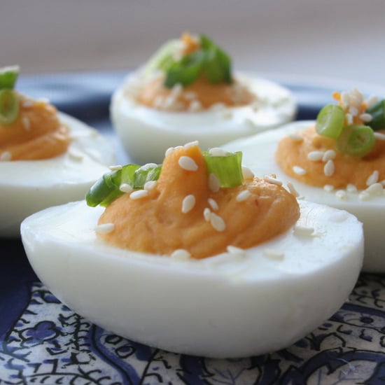 Sriracha Deviled Eggs