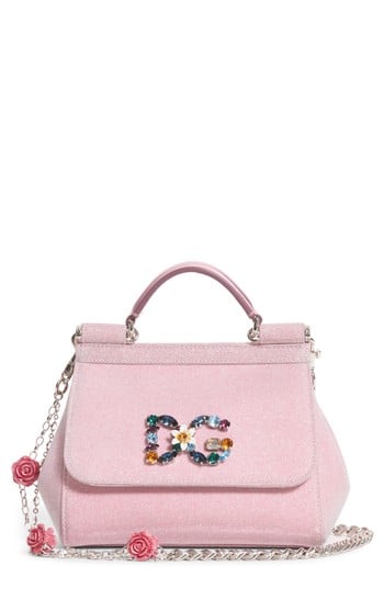 Dolce & Gabbana Mini Miss Sicily Metallic Satchel