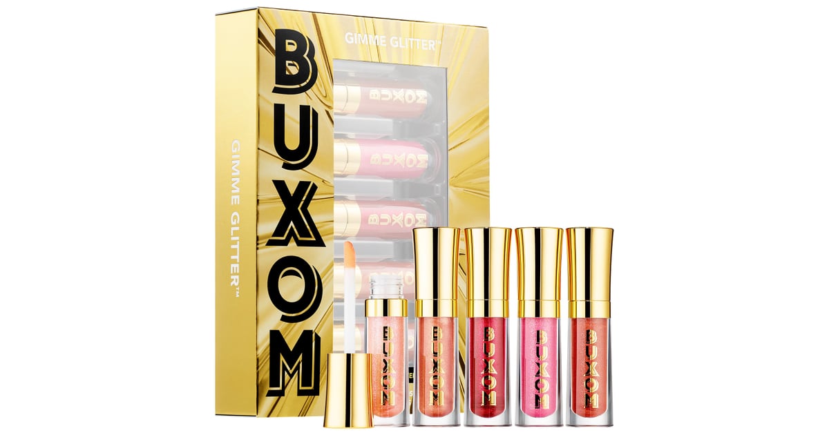 Buxom Gimme Glitter Mini Plumping Lip Gloss Set The Best Holiday