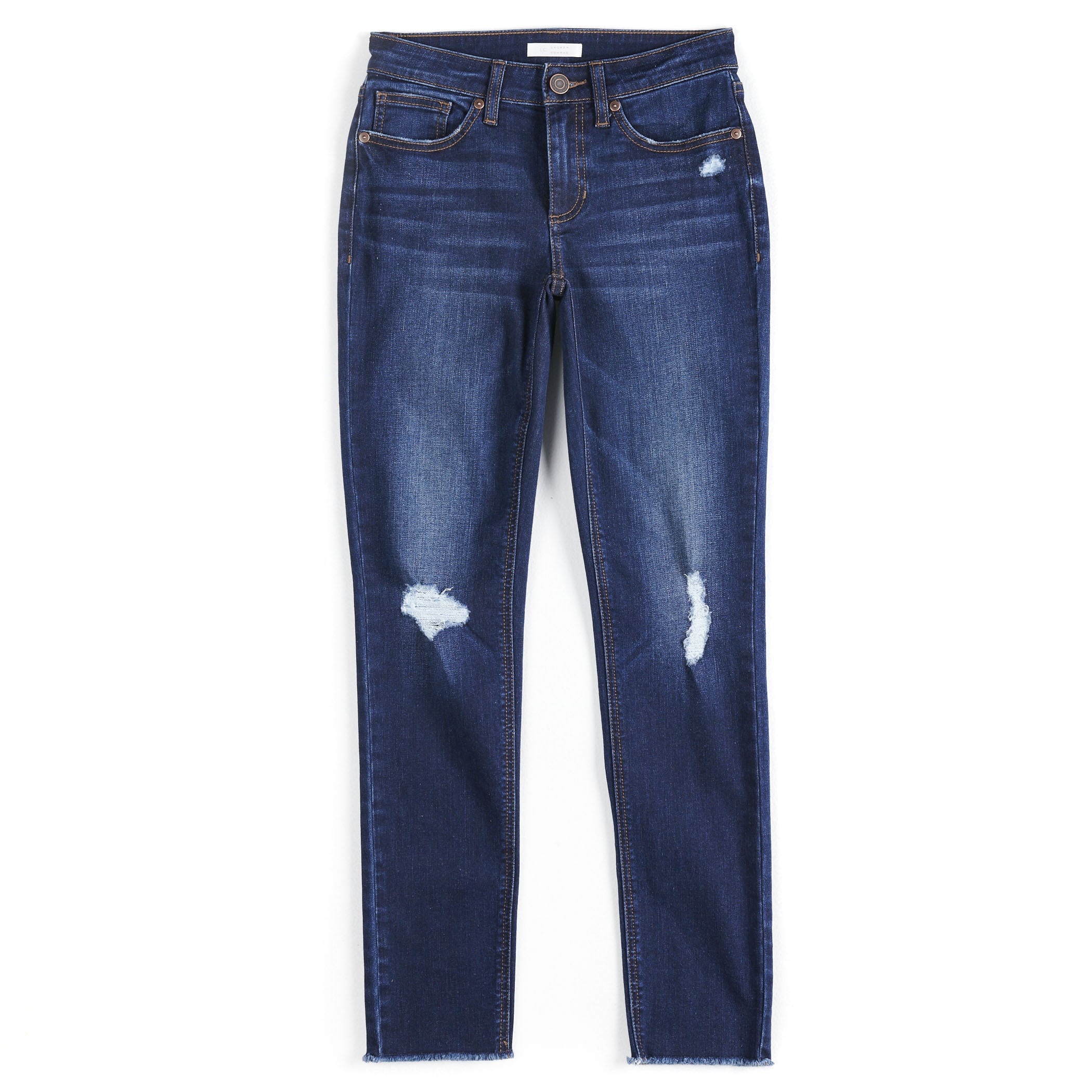 LC Lauren Conrad Womens Skinny Jeans Vintage Designer Blue Denim Trousers  VTG 