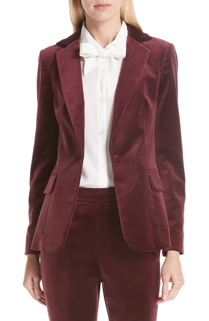 FRAME Stretch Velvet Blazer