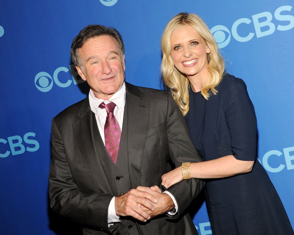 He and Sarah Michelle Gellar, who played his daughter on the CBS show The Crazy Ones, stayed close while promoting the comedy together in NYC in May 2013.