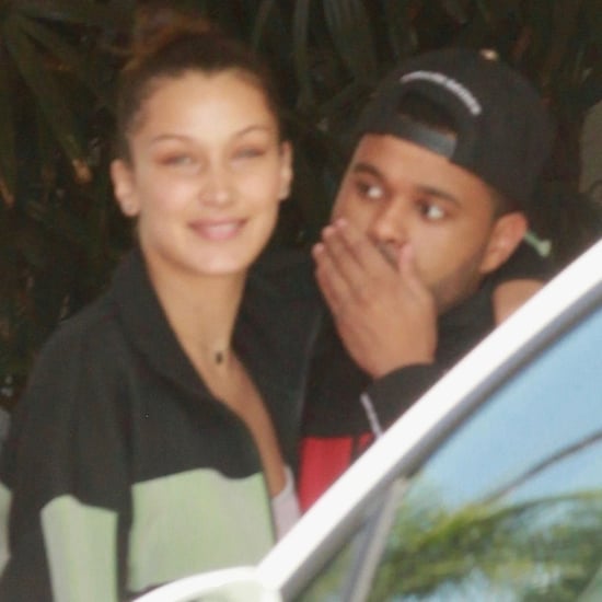 The Weeknd and Bella Hadid Kissing in LA August 2018