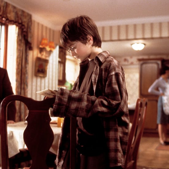 First Page of Harry Potter Book on Wall