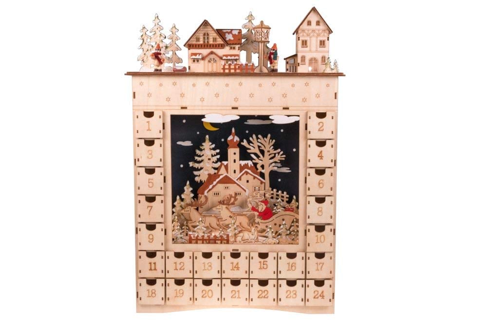 Clever Creations Village Advent Calendar Best Christmas Advent Calendars 2019 POPSUGAR