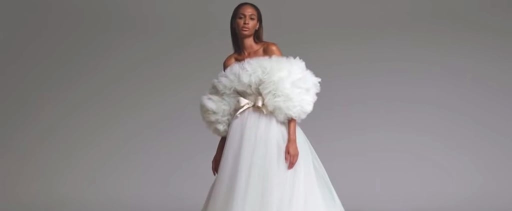 Joan Smalls Models Giambattista Valli's Couture Collection