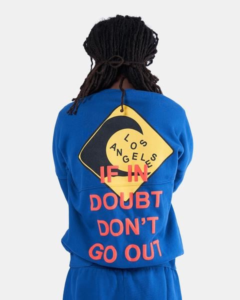 Spirit Jersey If in Doubt Don't Go Out Sweatshirt