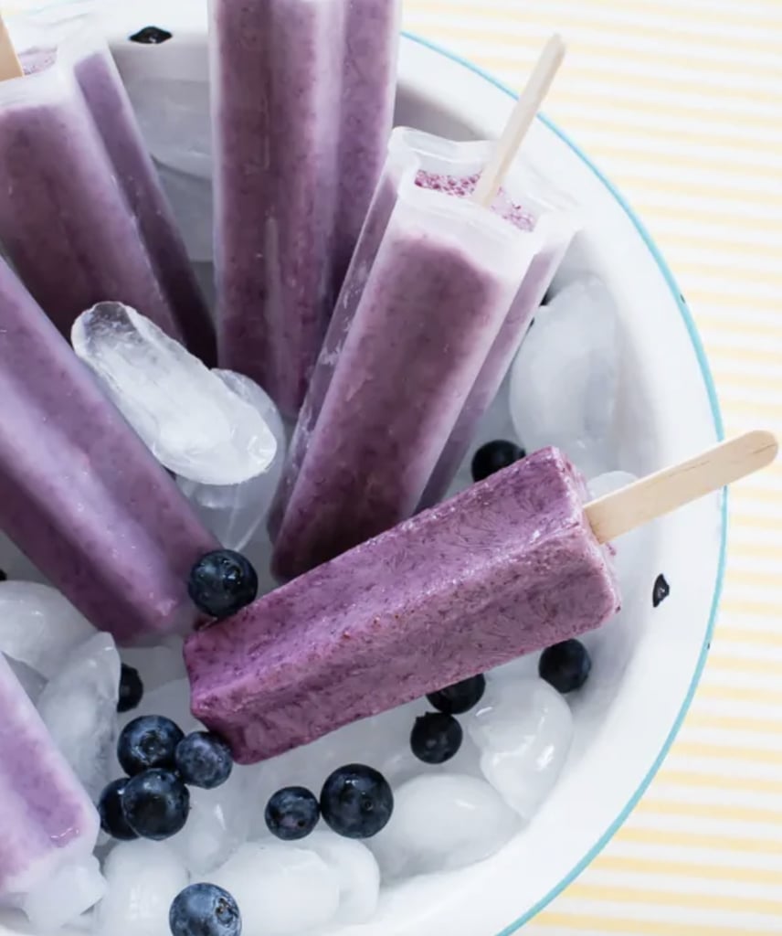 Blueberry Smoothie Popsicles