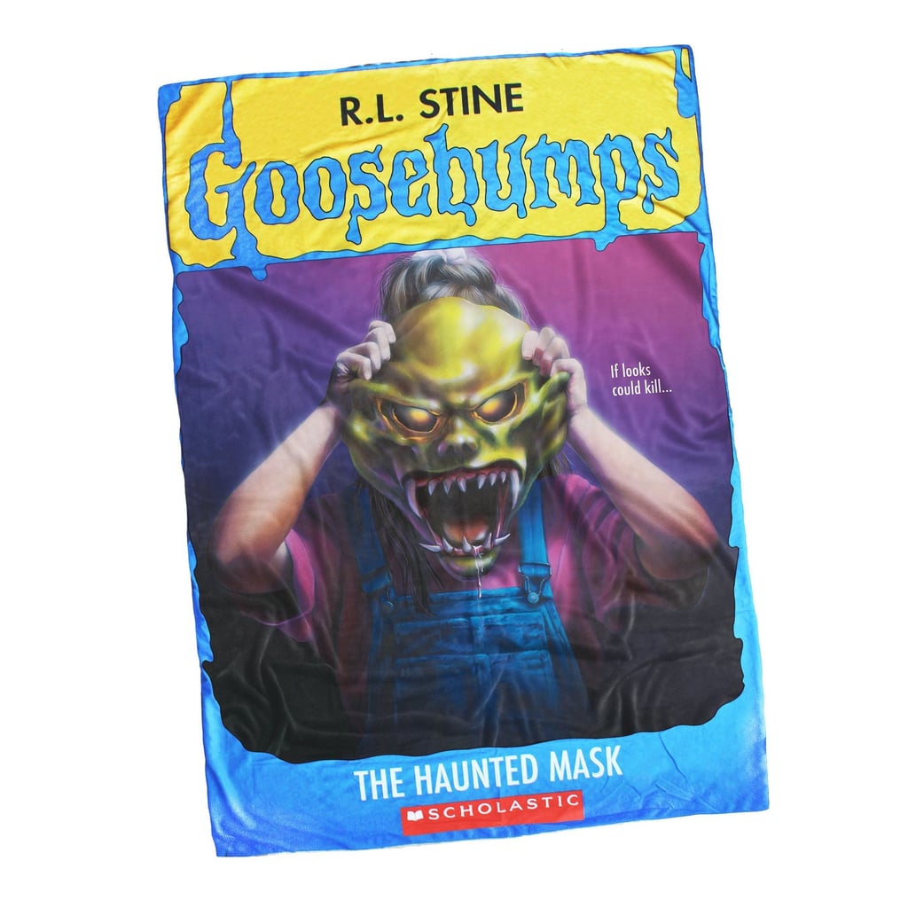 Goosebumps Haunted Mask Throw Blanket