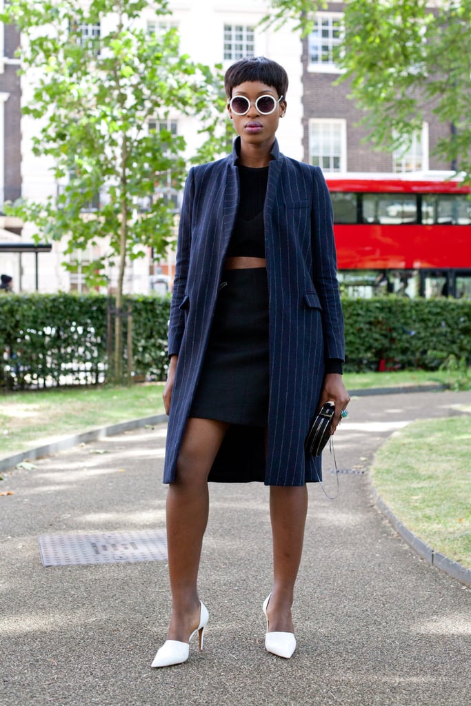 Wear Dark Colors | How to Dress a Long Torso | POPSUGAR Fashion Photo 5