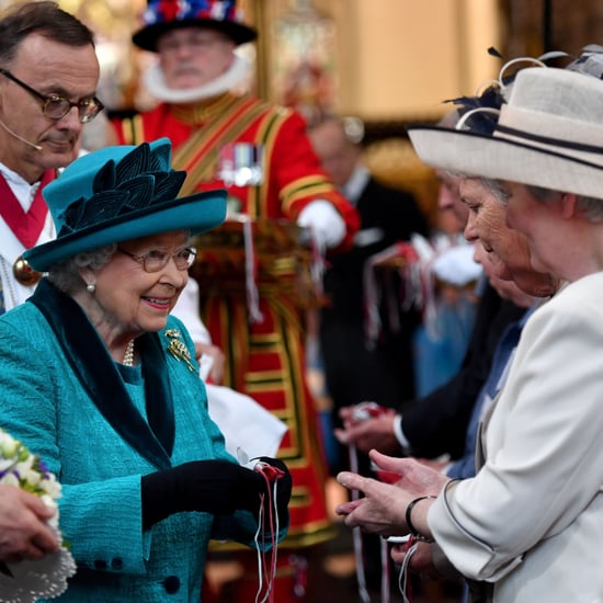 Queen Elizabeth II at Royal Maundy Service April 2017