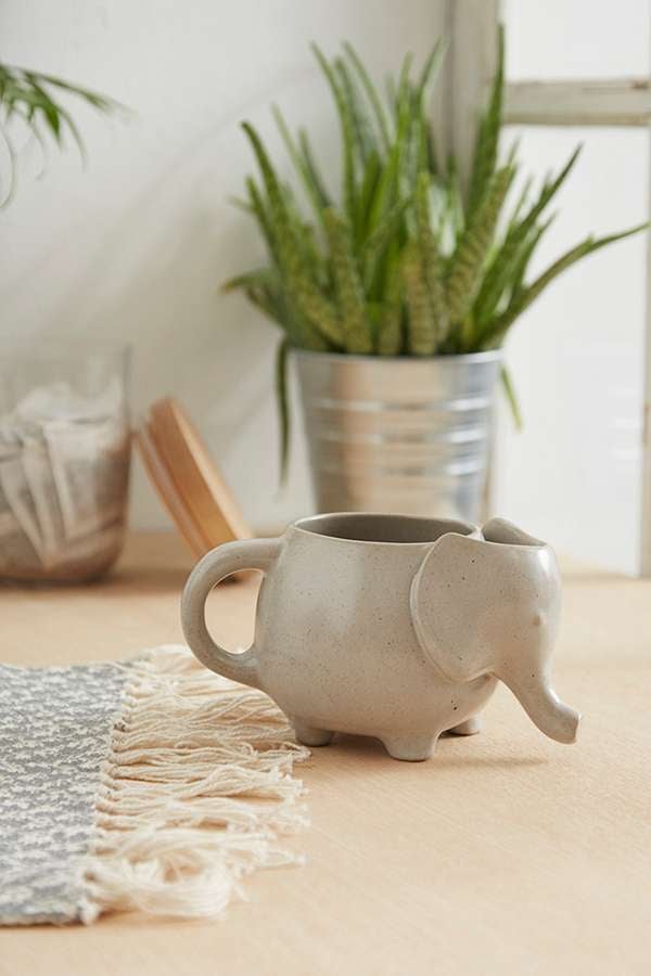 Urban Outfitters Elephant Tea Mug