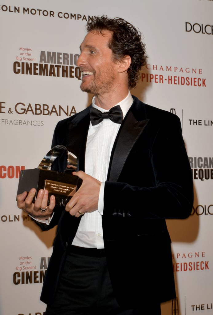 Matthew McConaughey Receives American Cinematheque Award