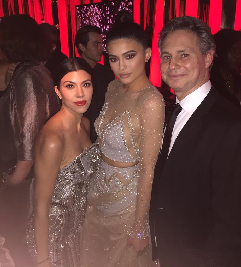 Kylie Jenner Wearing Sparkling Matching Set