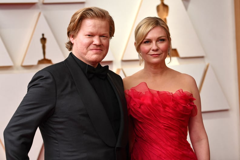 US actor Jesse Plemons(L) and US actress Kirsten Dunst attend the 94th Oscars at the Dolby Theatre in Hollywood, California on March 27, 2022. (Photo by ANGELA WEISS / AFP) (Photo by ANGELA WEISS/AFP via Getty Images)