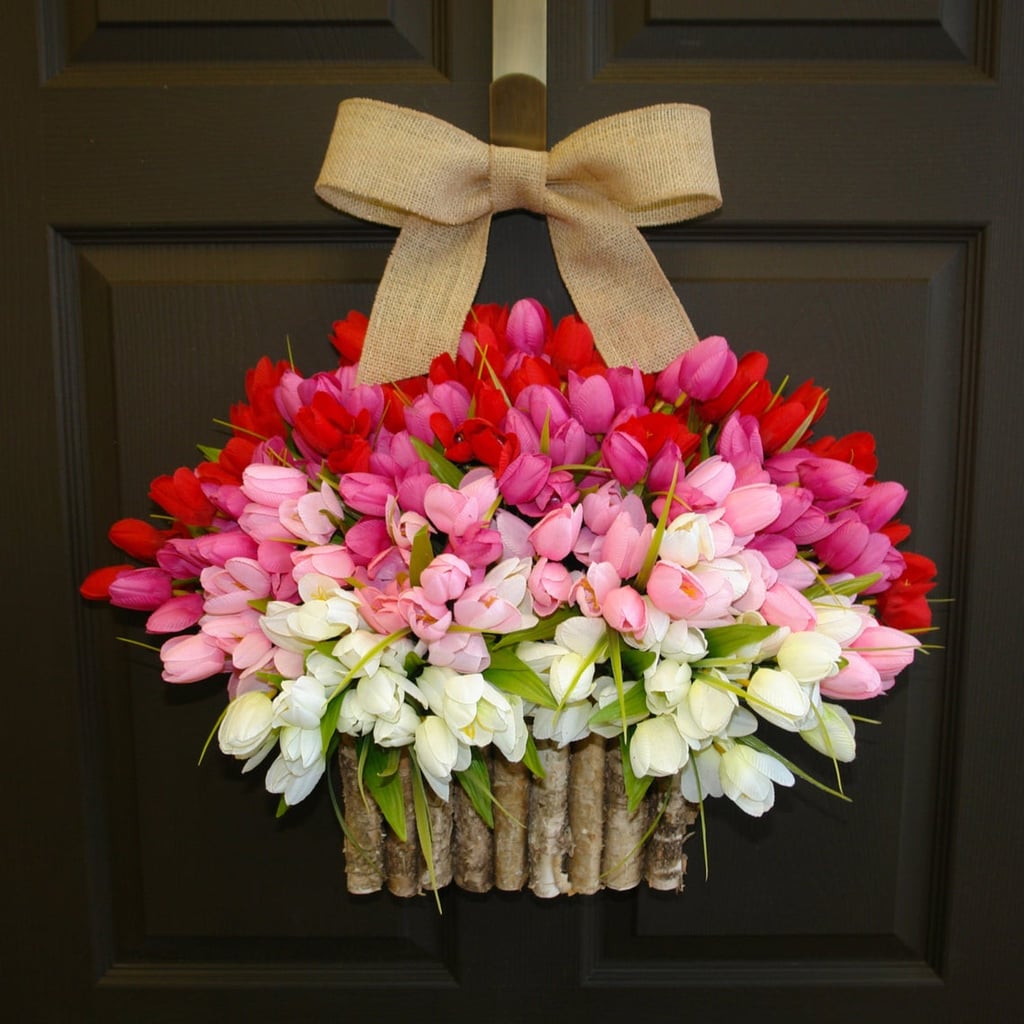 Spring Valentine's Day Wreath