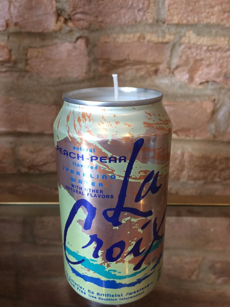 Peach-Pear LaCroix Soy Candle