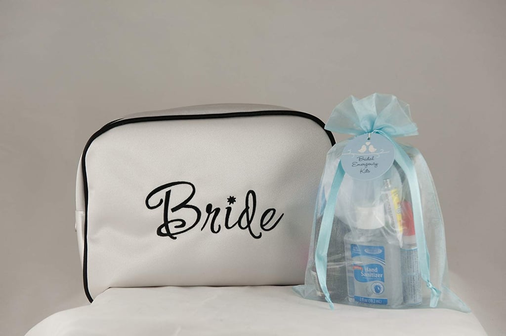 Yacanna Wedding Day Bridal Emergency Kit Bride Travel Bag in White