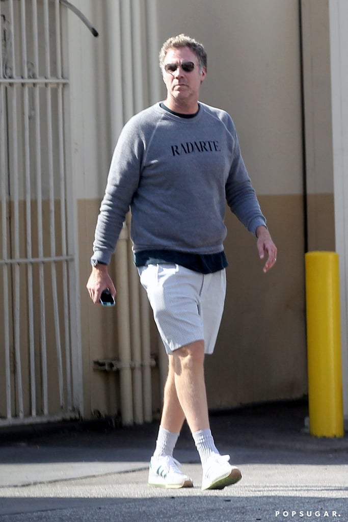 On Sunday, Will Ferrell wore a Rodarte sweatshirt during an errand tun in LA.