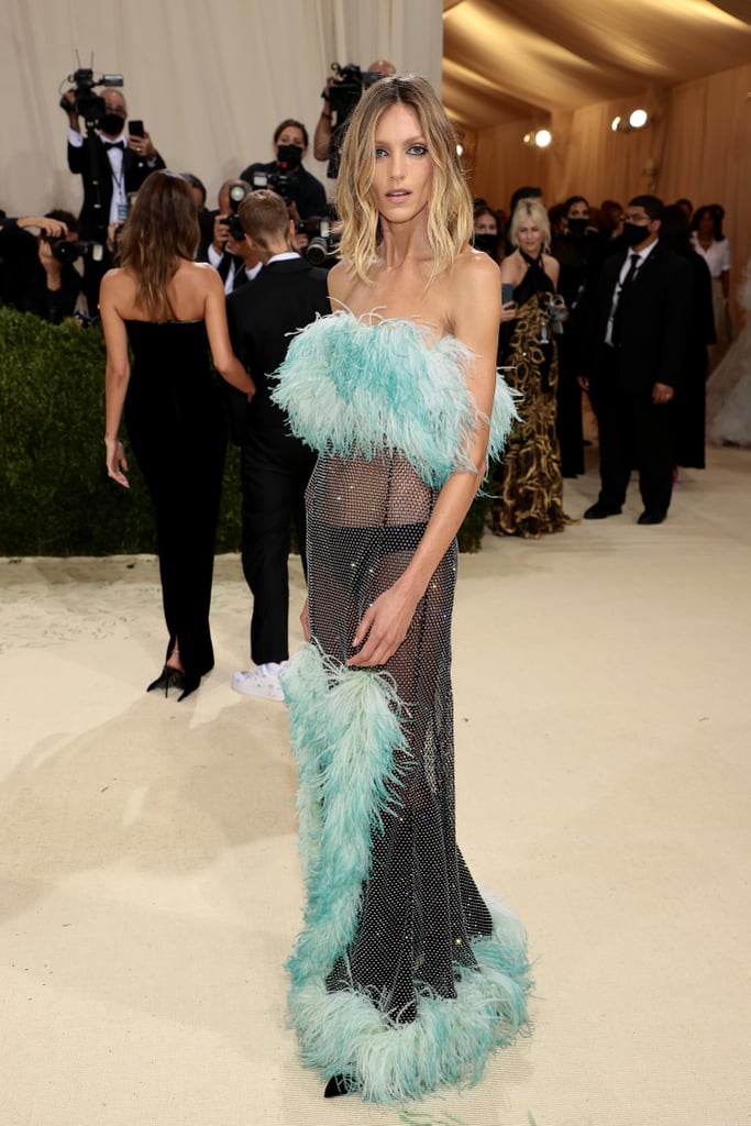 Anja Rubik Wears HIGHR Collective Lipstick at The Met Gala