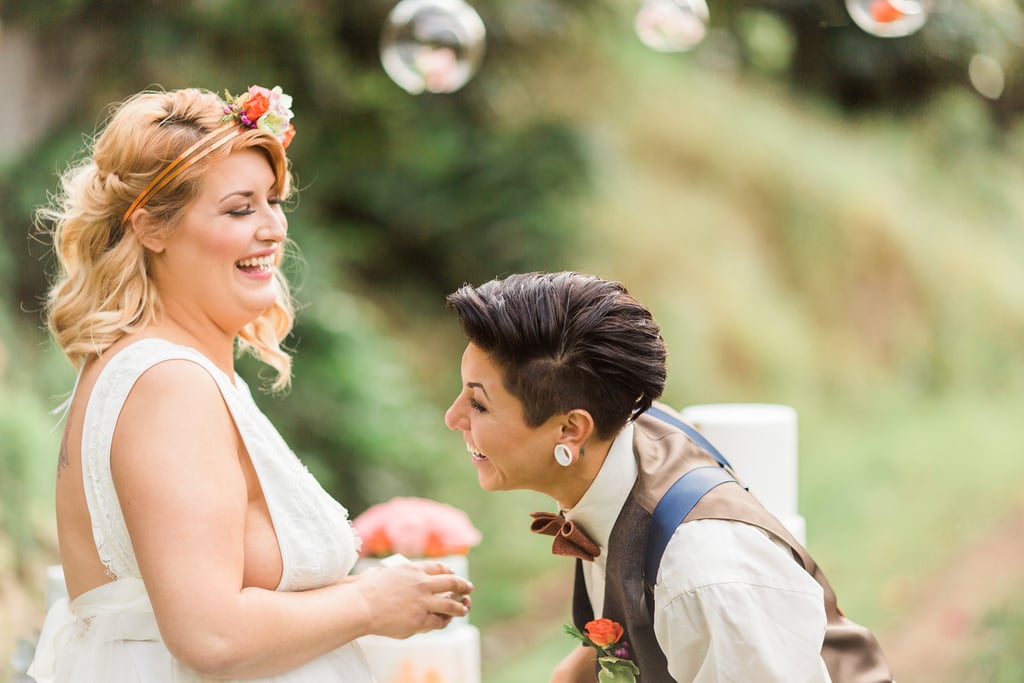 Surprise Proposal in a Styled Wedding Shoot