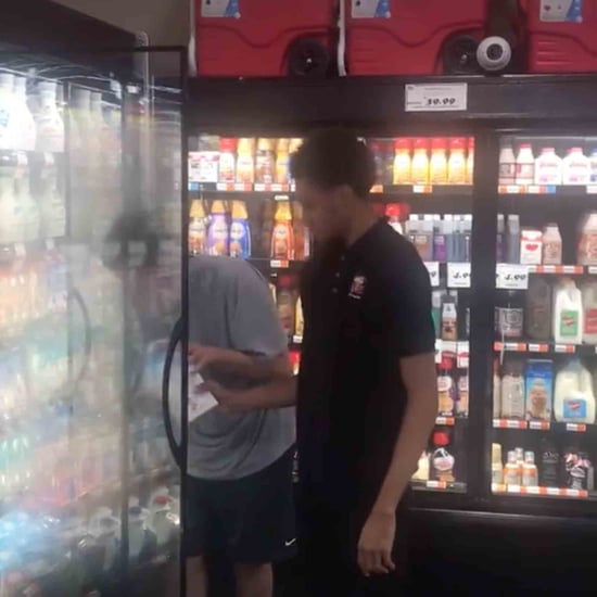 Boy With Autism Helps Stock Shelves at the Grocery Store