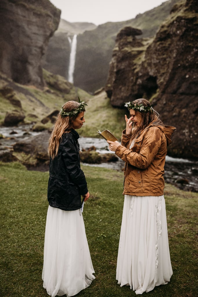 Rainy Elopement in Iceland