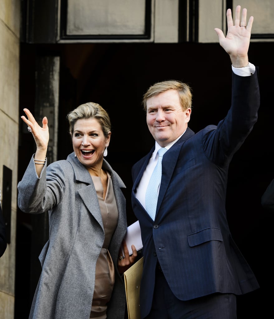 Queen Maxima of the Netherlands' Happy Faces