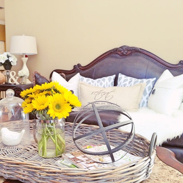 The find: a rustic-yet-modern metal sphere decoration.
The find: a rustic-yet-modern metal sphere decoration.