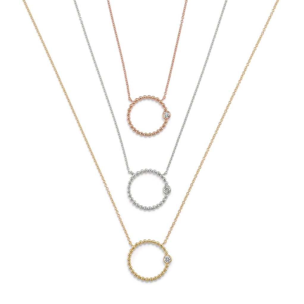 Sheryl Jones Jewels Diamond Circle Necklace