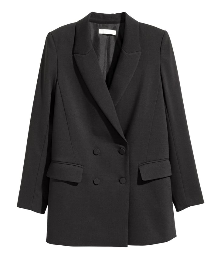 H&M Double-Breasted Jacket | Best Blazers | POPSUGAR Fashion Photo 10