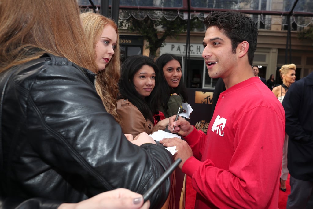 Tyler Posey at the MTV Movie Awards 2016