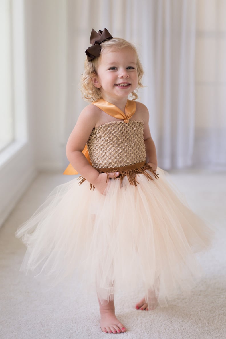 Pocahontas-Inspired Princess Tutu Dress