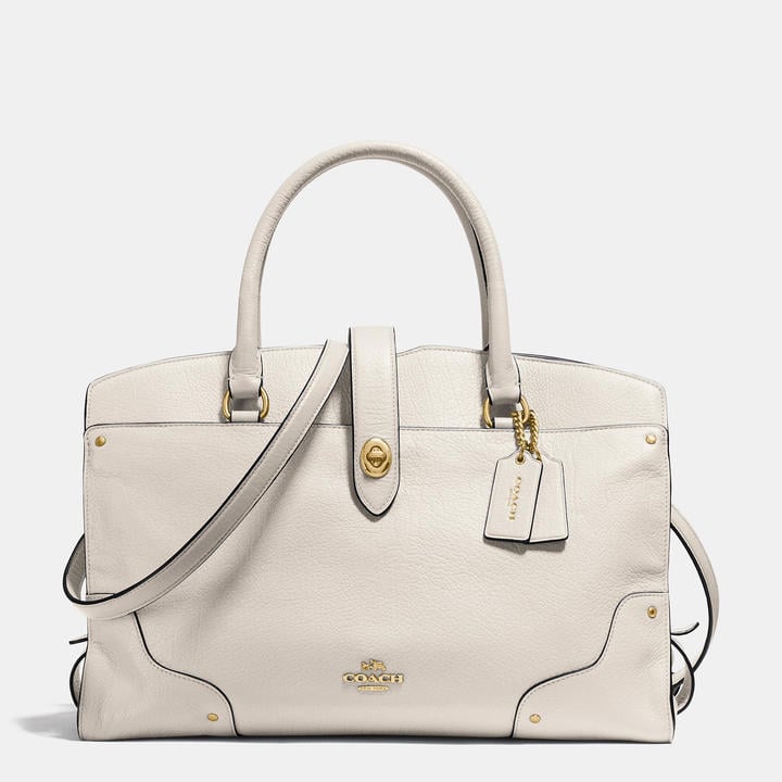 Coach mercer 30 cheap satchel chalk