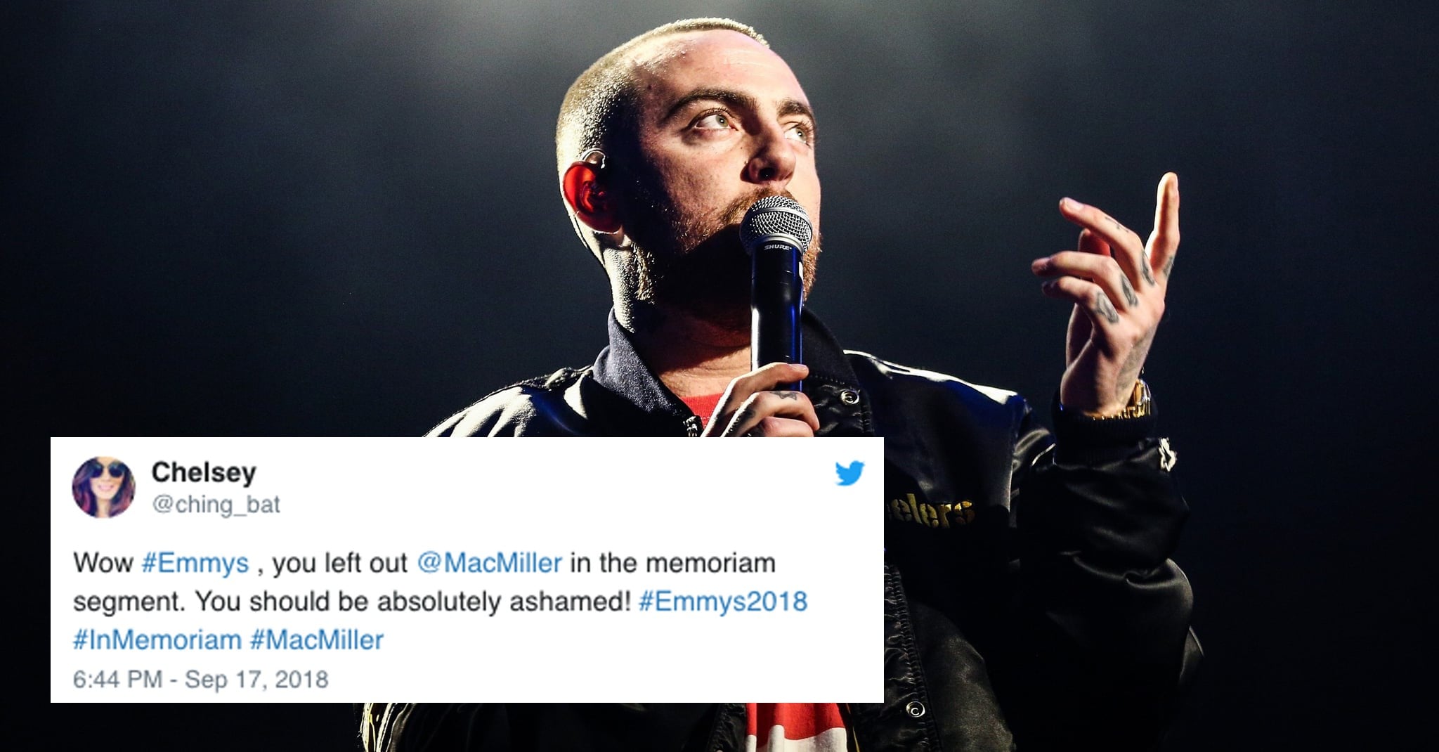 Mac Miller Left Out of 2018 Emmys in Memoriam PS Celebrity(02)