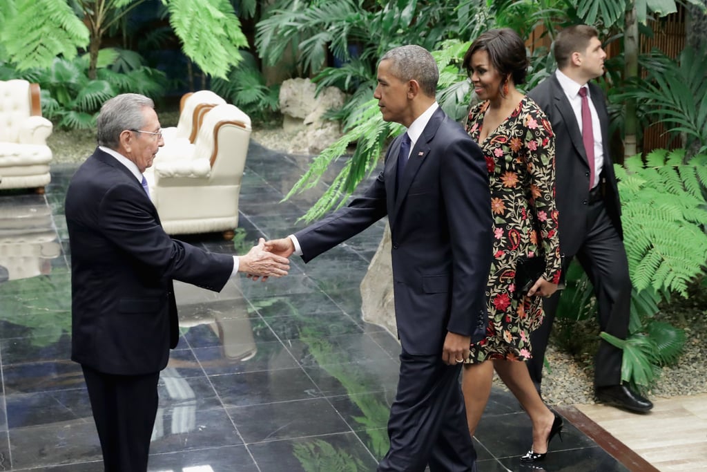 Michelle Obama's Dress at Cuba's State Dinner