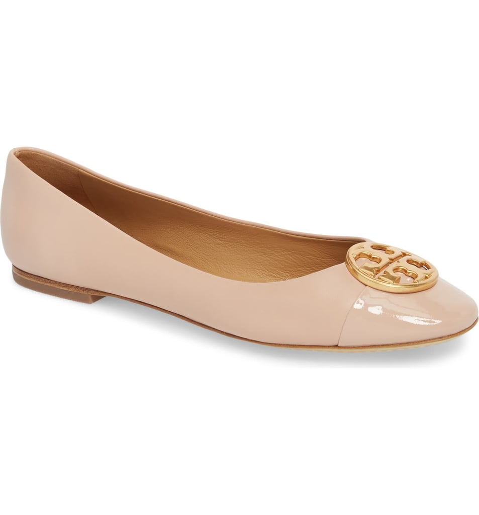 Tory Burch Chelsea Cap Toe Ballet Flats