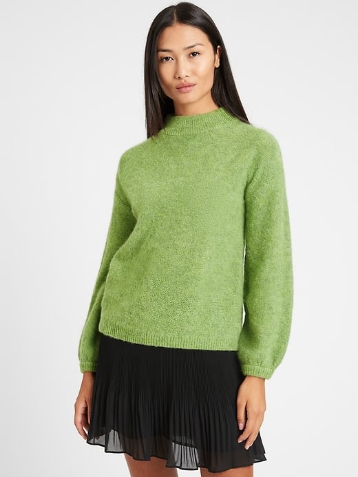 Banana Republic Relaxed Balloon-Sleeve Sweater