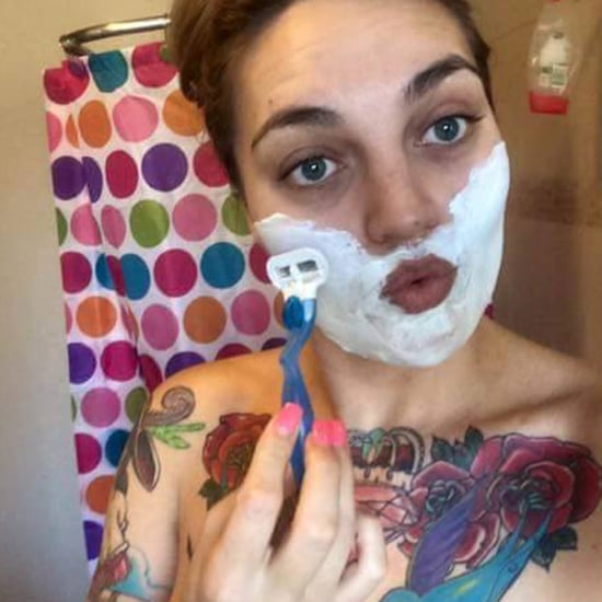 Blogger With PCOS Shares Photo of Herself Shaving Her Face