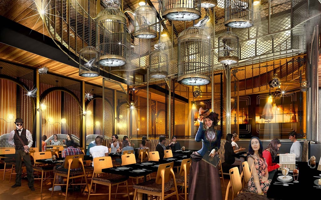 The Restaurant Interior