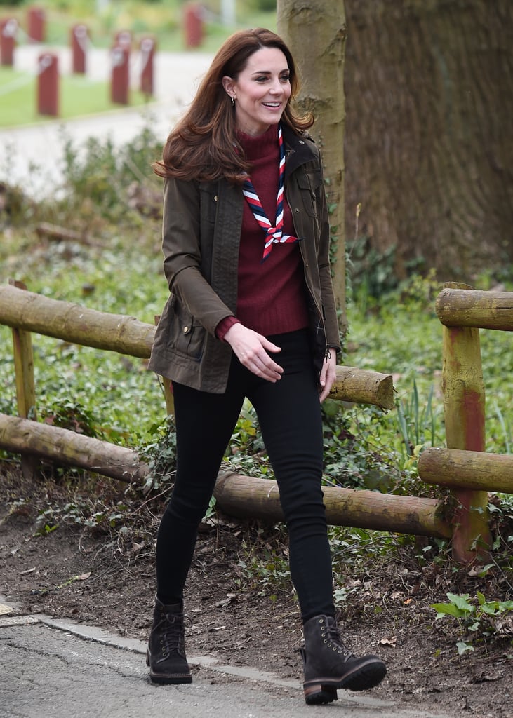 Kate Middleton's J.Crew Sweater For Scouts Visit March 2019