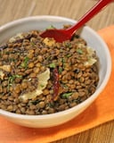 Madhur's Green Lentils With Lemon Slices