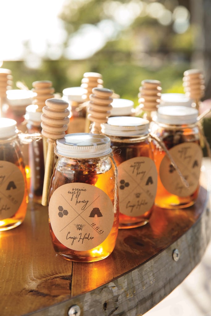 Handmade organic honey favors