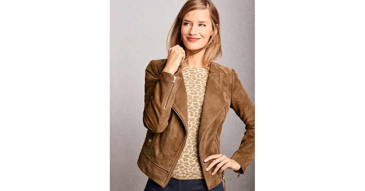 talbots suede jacket