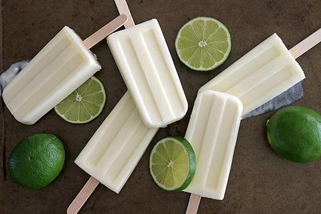 Lime Creamsicles Ice Lolly